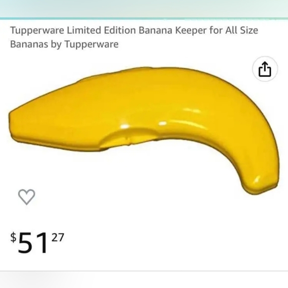 Exclusive- Tupperware banana Keeper - Picture 4 of 4